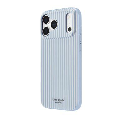 Kate Spade | Protective MagSafe iPhone 18 Pro Max/17 Pro Max  - Stripe Diamond Blue | KS061158