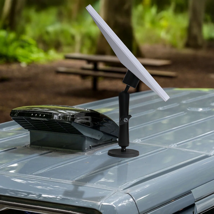 Mighty Mount | Heavy Duty Magnetic Mount For Starlink Mini - Black | M9560-B4