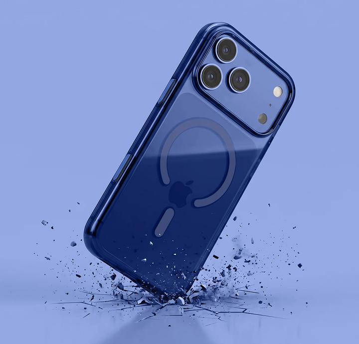LOGiiX | Vibrance Crystal Shield for iPhone 18 Pro Max/17 Pro Max - Sky Blue | LGX-14166