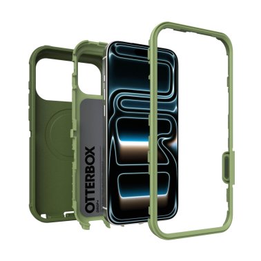 Otterbox | Defender Pro MagSafe iPhone 18 Pro Max/17 Pro Max + Camera Control Case - Halfwise Green | 77-000971