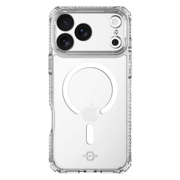 ITSKINS | Hybrid_R MagSafe Case iPhone 17 Pro - Clear | AP7XHMACRTRSP