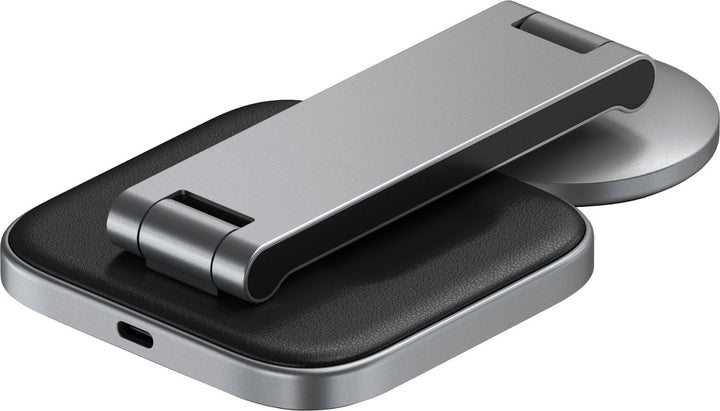 Satechi | 2-In-1 Foldable Qi2 Wireless Charging Stand - Space Grey |  STQ21FM