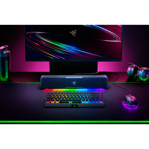 Razer Renewed | Leviathan V2 X USB-C PC Gaming Soundbar Speaker 60 DAYS WARRANTY | ‎RZ05-04280100-R3U1 PROMO ENDS AUG 31