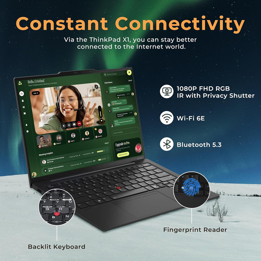 Lenovo | X1 Carbon G13 13" 2.8k OLED 120Hz Ultra 7 265U 16GB DDR5 512GB W11 PRO 1YR  | 21NYS3PY00