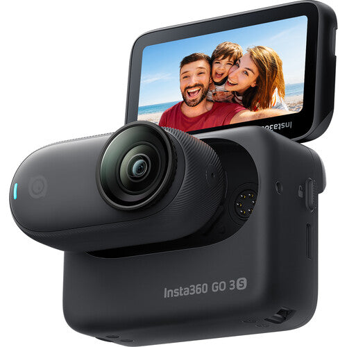 Insta360 | GO 3S Action Camera Standard Bundle 64GB Retail - Midnight Black | CINSAATA_GO3S14