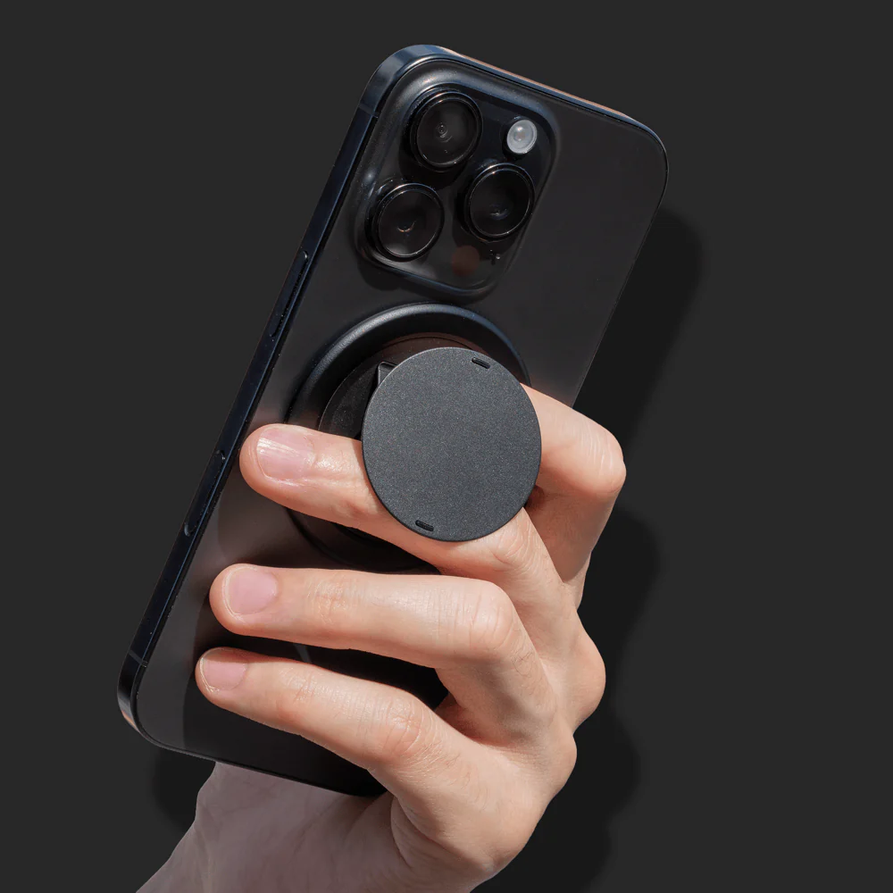 ohsnap! | Snap Grip Stand - Boring Black | PH-STN-BLK-CA1