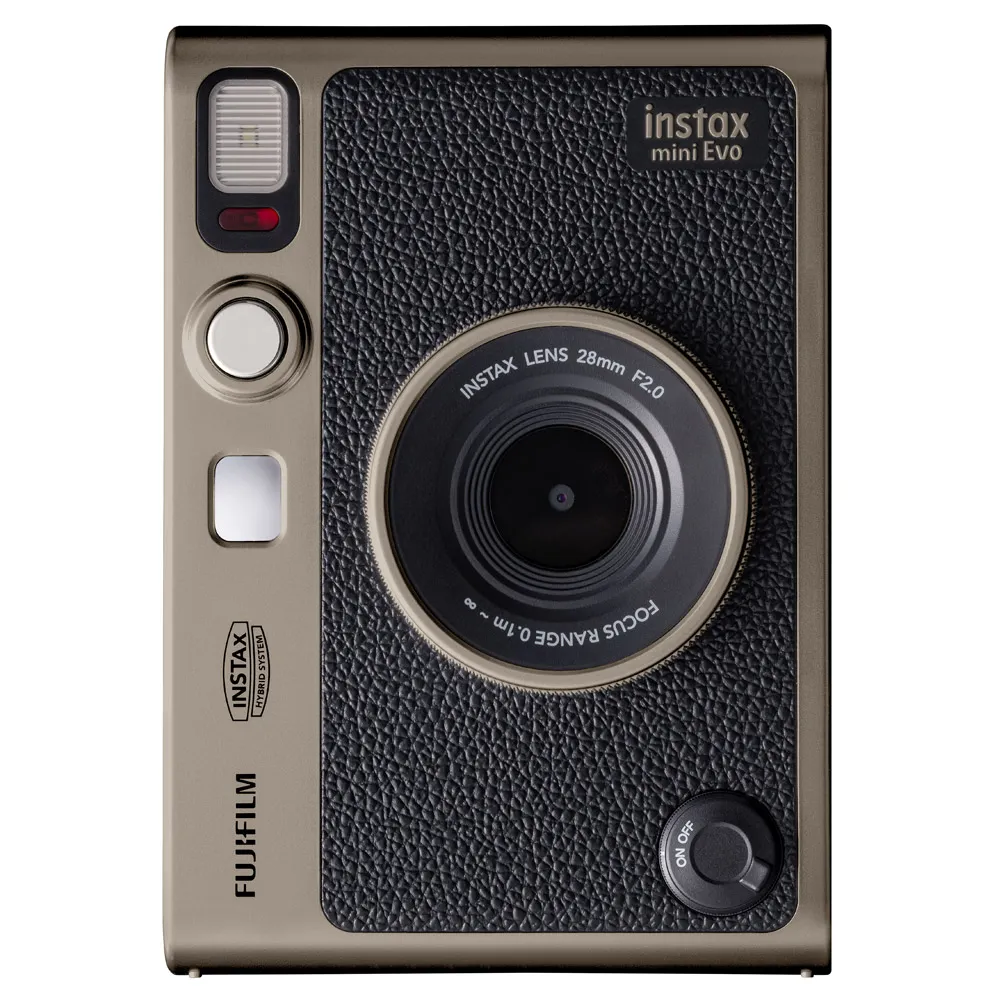 Fujifilm | Instax Mini Evo SE 90th Anniversary Instant Camera Bundle - Titanium Gold 600024185