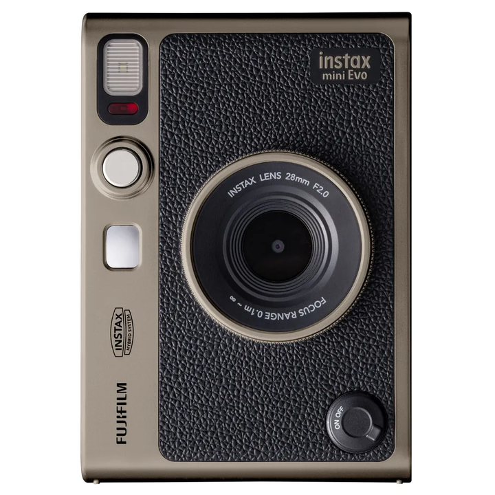 Fujifilm | Instax Mini Evo SE 90th Anniversary Instant Camera Bundle - Titanium Gold 600024185