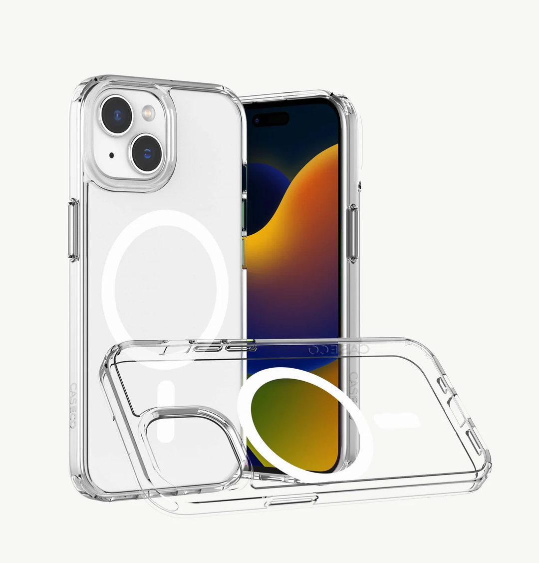Caseco | Fremont Case with MagSafe iPhone 16e /15/ 14/13 - Clear | C24B1-00