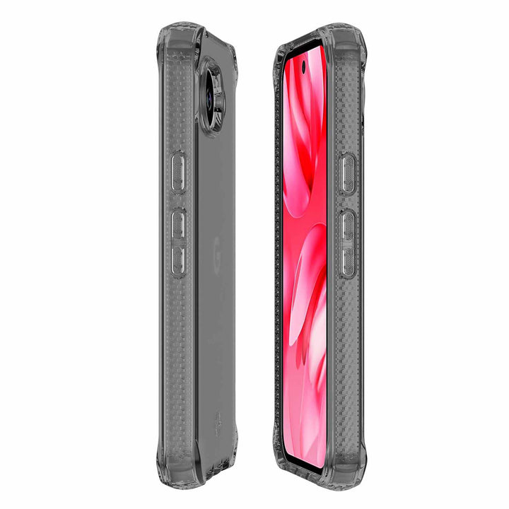 ITSKINS | Spectrum_R Clear Case for Google Pixel 10a - Smoke | GGXASPECMSMOK