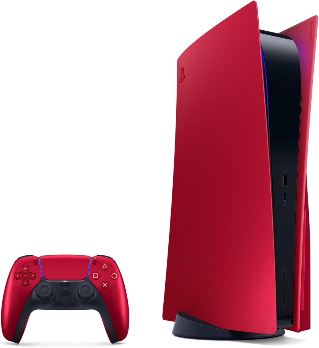 Sony | PlayStation PS5 Slim - Standard Ed. Console Cover - Volcanic Red | 1000040156