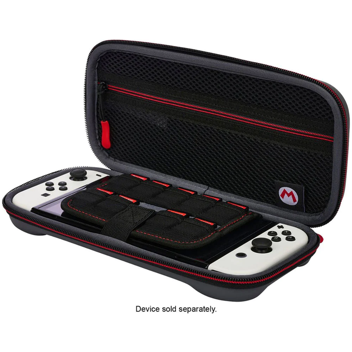 PowerA | Protection Case for Nintendo Switch/Lite/OLED - Super Mario Black/Grey | 1526545-01