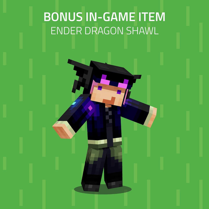 Razer | Kraken V4 X Wired Gaming Headset for PC, Mac, Playstation, Nintendo Switch, Steam Deck, Mobile, and Tablet - Minecraft Edition | RZ04-05180200-R3M1