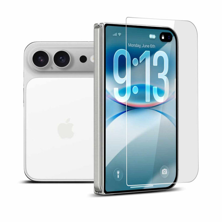 22 Cases | Tempered Glass Screen Protector iPhone Duo  (Outside Screen) | 22SPIP1H8ULTRA