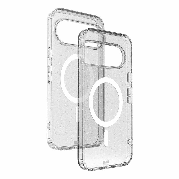 Blu Element | Dropzone Rugged Glitter Case w/Magnets for Google Pixel 11 Pro XL - Clear | BEPIXDZRG262