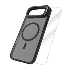 Blu Element | Chromatic Kick Duo Protection Bundle MagSafe iPhone 17 Air Case - Black | BEDBCK172