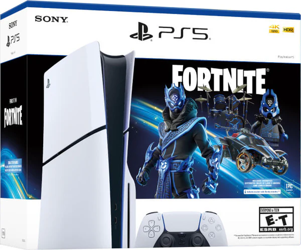 SONY | PlayStation 5 Slim Standard Console Fortnite Cobalt w/ Fortnite