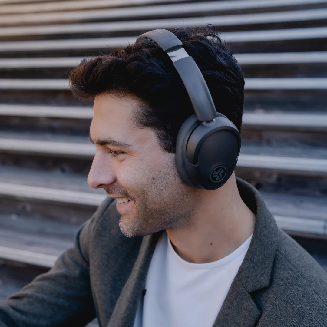 JLAB | Jbuds Lux ANC Wireless Over Ear Headphones - Graphite | IFCHBJLUXANCRGPH122