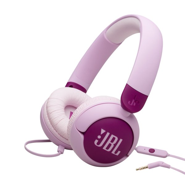 JBL | Junior 320 Wired On-Ear Headphones - Purple | JBLJR320PURAM