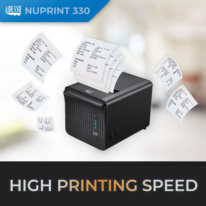 Adesso | Network Interface Thermal Receipt Printer | NUPRINT330