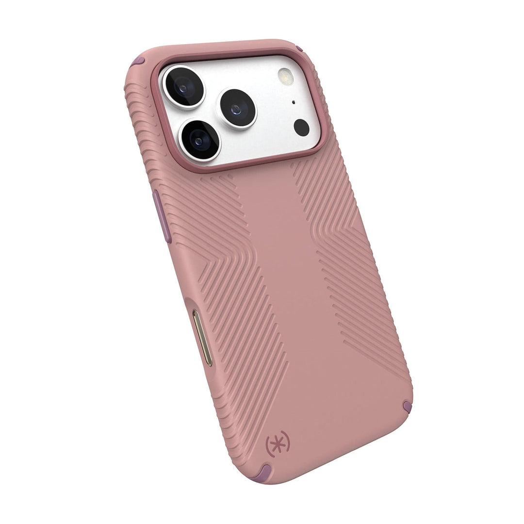 Speck | Presidio2 Grip MagSafe Case iPhone 18 Pro / 17 Pro with Camera Control  - Quiet Blush |  151096-3291