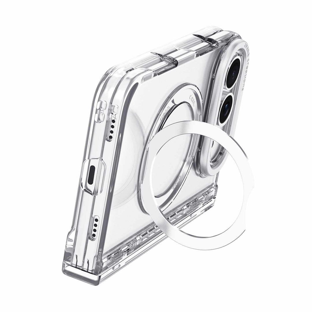 Avana | Tootsie Stand Hinge MagSafe Case iPhone Duo - Ice/ Clear | AP8FAVTSTTRSP