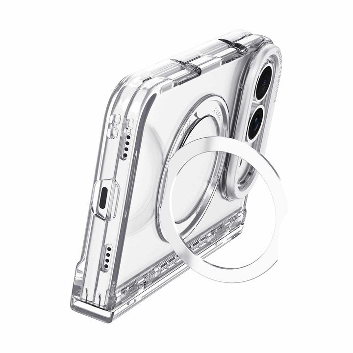 Avana | Tootsie Stand Hinge MagSafe Case iPhone Duo - Ice/ Clear | AP8FAVTSTTRSP