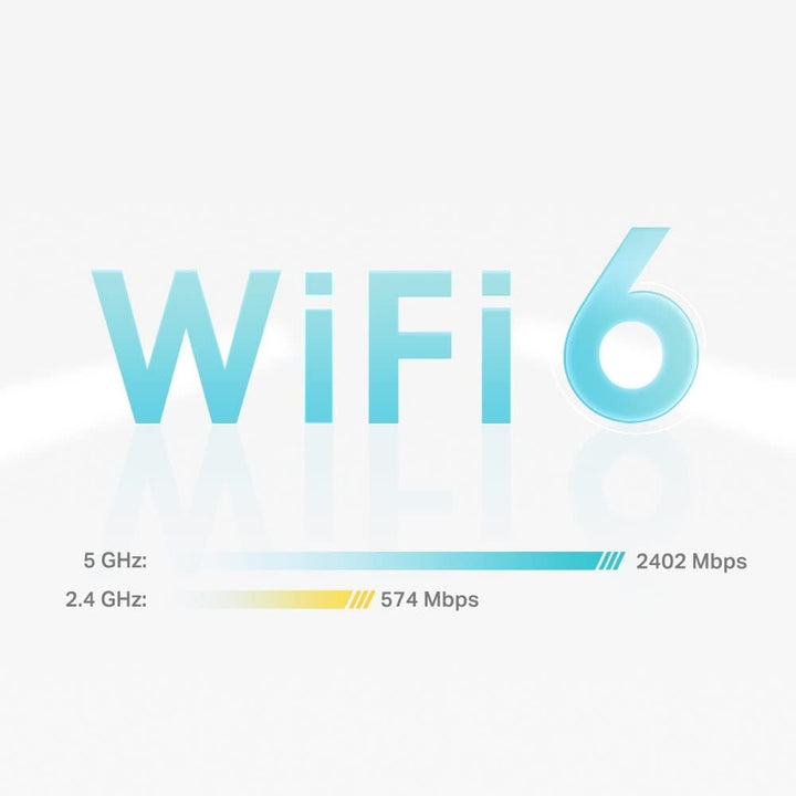 TP-Link | Deco X50 Whole Home Mesh Wi-Fi 6 System 2 Pack - White | AX3000
