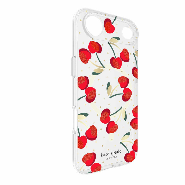 Kate Spade | Protective MagSafe Case iPhone 17 Air - Cherry Dot | KS057480