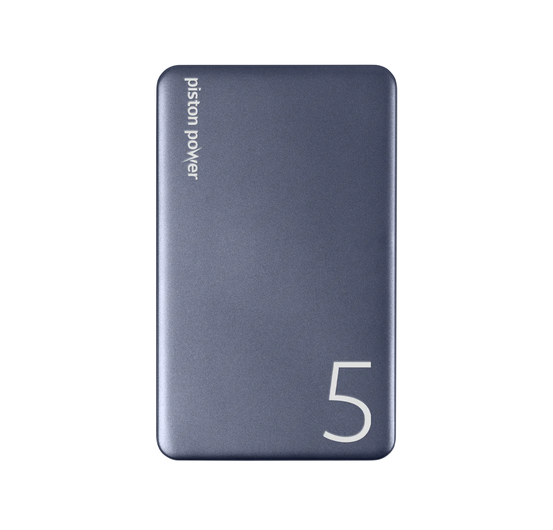LOGiiX | Piston Power 5000 mAh Aluminum Power Bank - Midnight Blue | LGX-13667