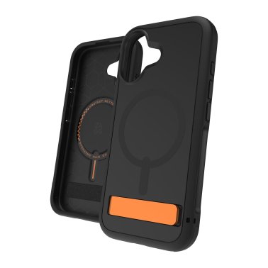 ZAGG | Graphene Sedona Snap Kickstand iPhone 17 Case - Flood Black | 702319128