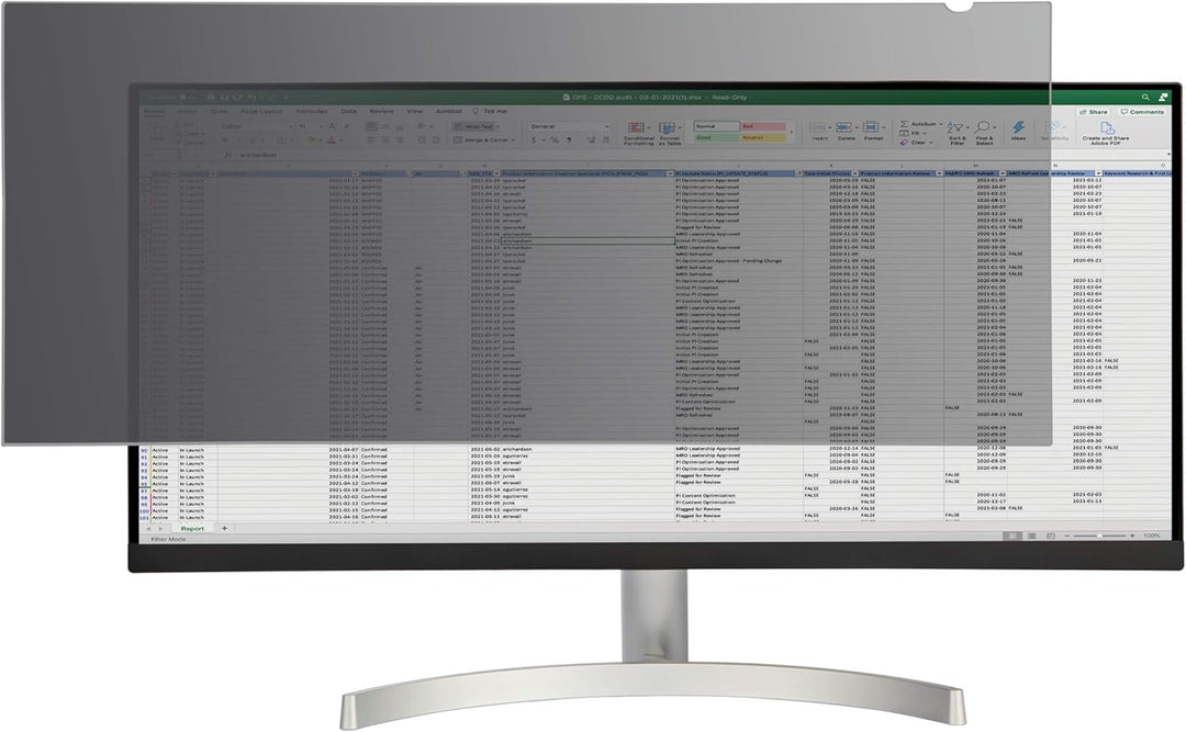 StarTech | Monitor Privacy Screen for 34" Ultrawide Display 21:9 Widescreen Computer Screen Security Filter | PRIVSCNMON34W