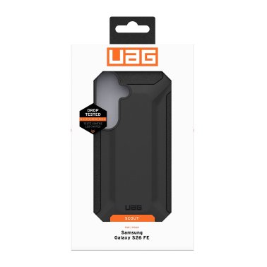 UAG | Scout Rugged Case Black for Samsung Galaxy S26 FE | 214565114040