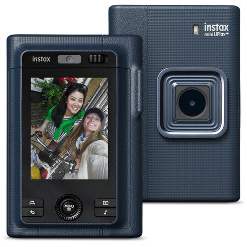 Fujifilm | Instax Mini LiPlay+ Hybrid Instant Camera - Midnight Blue | 600024673