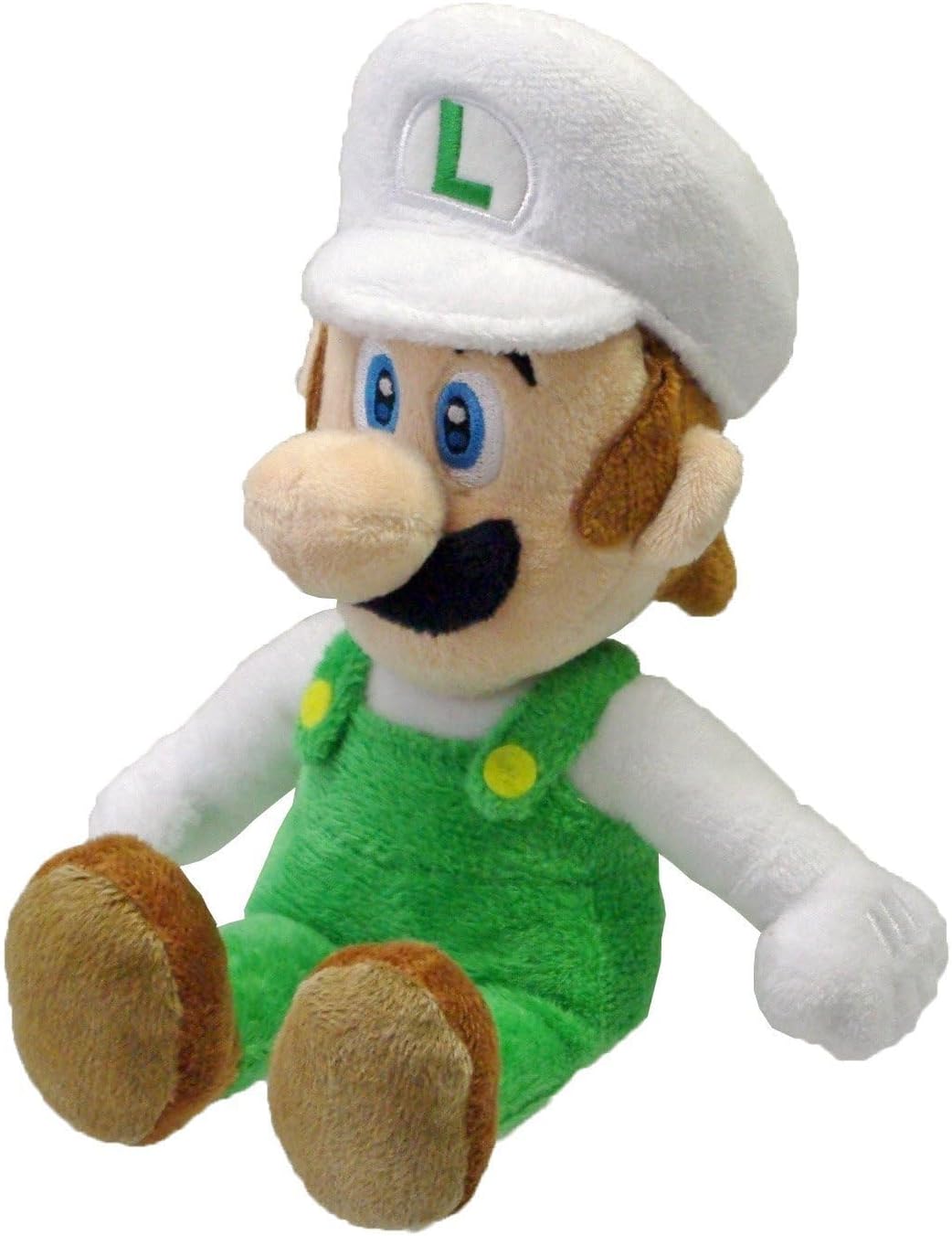 Little Buddy | Nintendo Official Super Mario Fire Luigi 8" Plush |