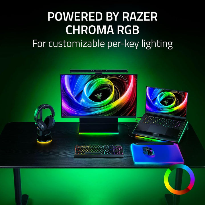 Razer | BlackWidow V4 TKL HyperSpeed Wireless Hot Swappable Gaming Keyboard: Orange Tactile Switches - Black | RZ03-05480200-R3U1