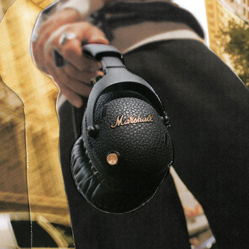 Marshall | Monitor III ANC Over-Ear Noise Cancelling Bluetooth Headphones - Black / Brass | 1006861