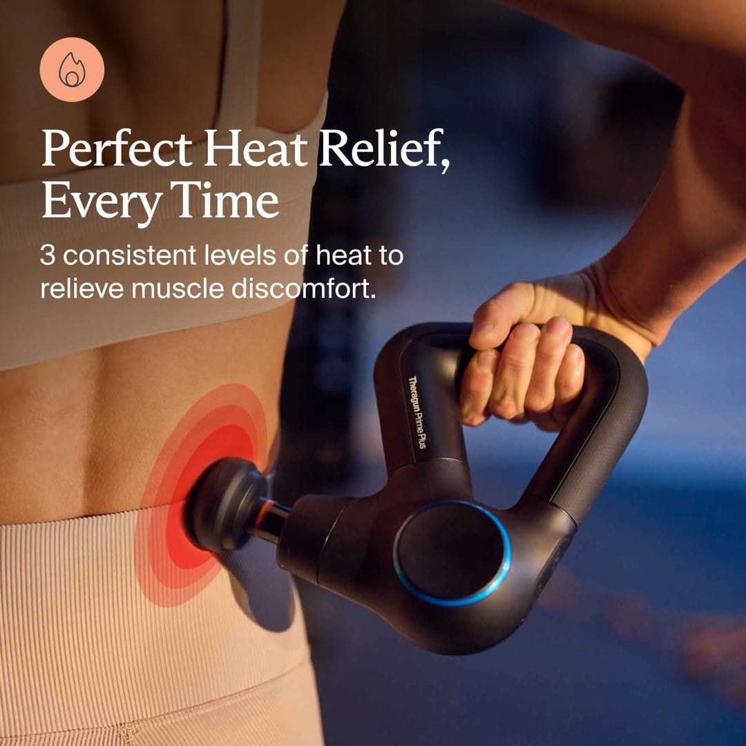 Therabody | Theragun Prime Plus Handheld Percussive Massage Device - Black | TG0004116-2A10