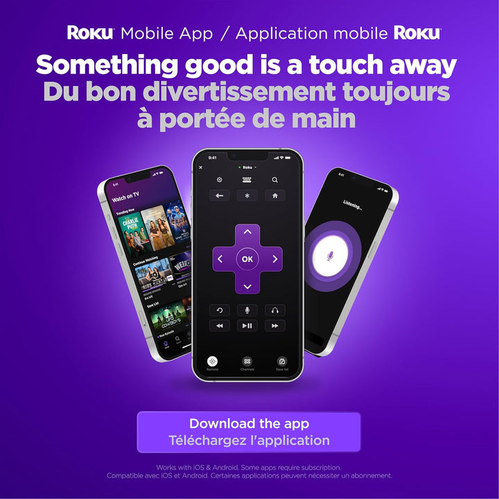 Roku | Streaming Stick Plus 4K Media Streamer with Remote | 3830CA