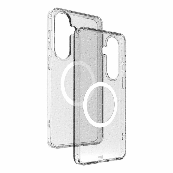 Blu Element | Dropzone Rugged Glitter Case w/Magnets for Samsung Galaxy S26 - Clear | BEDZGLS261