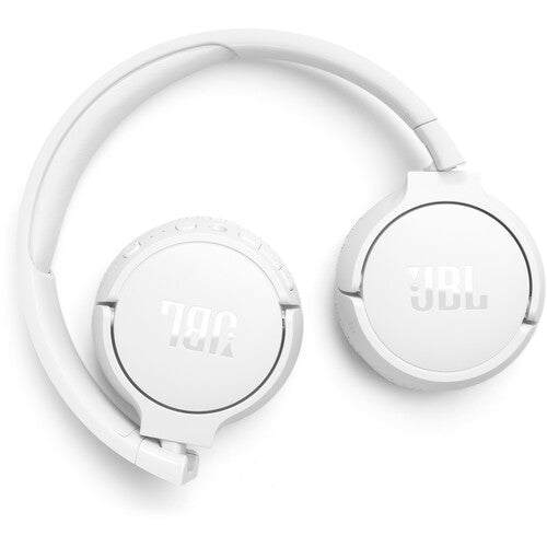 JBL | Tune 670NC On-Ear Headphones  Wireless Active Noise-Cancelling - White | JBLT670NCWHTAM