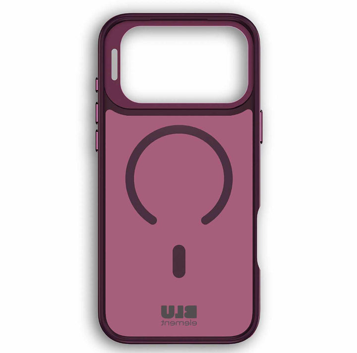 Blu Element | Chromatic Kick MagSafe Case iPhone 18 Pro Max /17 Pro Max - Burgundy | BECK18PROMB