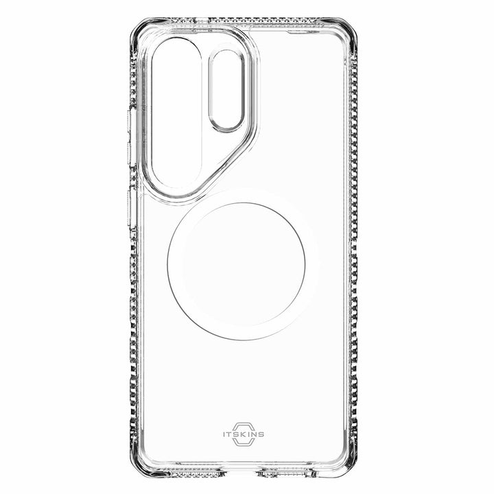 ITSKINS | Hybrid_R Case w/Magnets for Samsung Galaxy S26 Ultra - Clear | SGYUHMACRTRSP