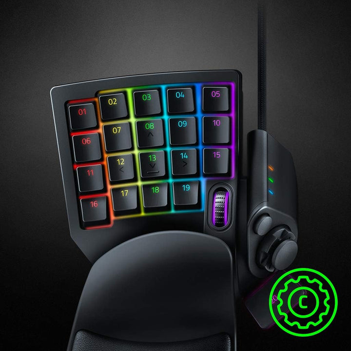 Razer | Tartarus V2 Left-Handed Gaming Keypad 32 Programmable Keys - Black | RZ07-02270100-R3U1