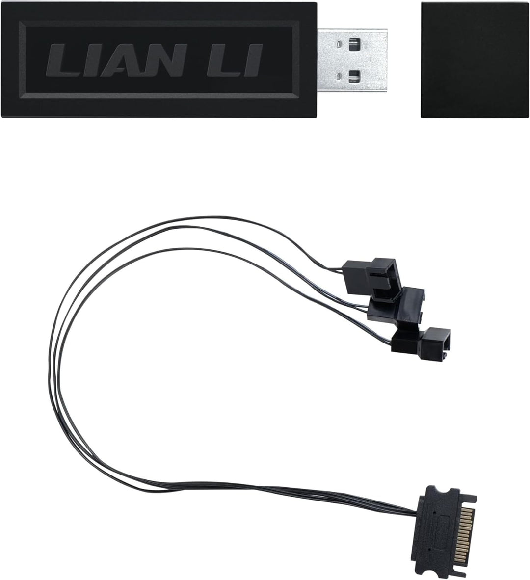 Lian-Li | Accessory RF-T-B.02 2.4 GHz Wireless Controller - Black | RF-T-B.02