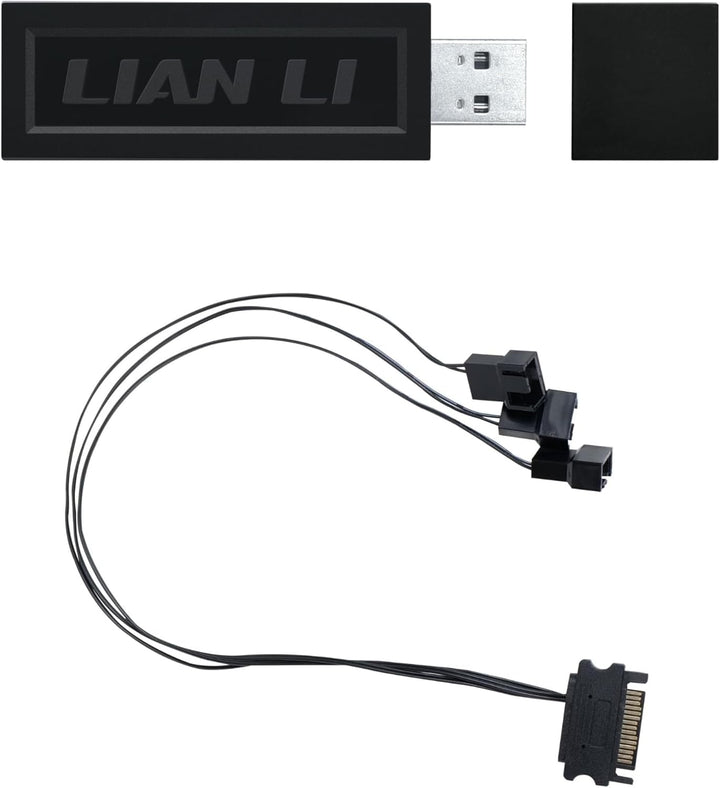Lian-Li | Accessory RF-T-B.02 2.4 GHz Wireless Controller - Black | RF-T-B.02