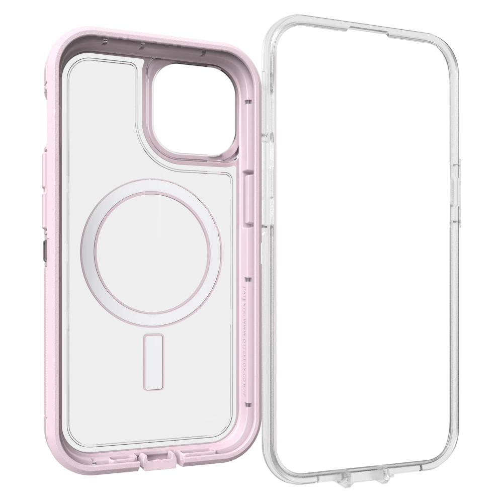 Otterbox | Defender Pro XT Clear MagSafe Series Case iPhone 16e / 15 / 14 / 13 - Purple Mountain Frost | 77-98198