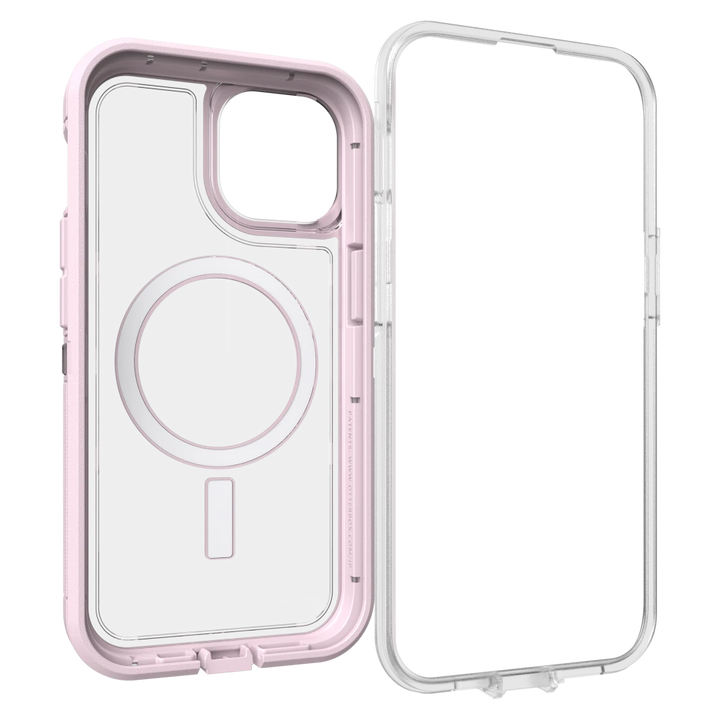 Otterbox | Defender Pro XT Clear MagSafe Series Case iPhone 16e / 15 / 14 / 13 - Purple Mountain Frost | 77-98198