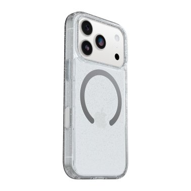 OtterBox | Symmetry Clear w/MagSafe iPhone 17 Pro + Camera Control Case - Stardust 3.0 | 77-98837