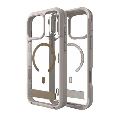 ZAGG | Graphene Rainier Snap iPhone 18 Pro Max/17 Pro Max Kickstand Case - Sandstone | 702322342